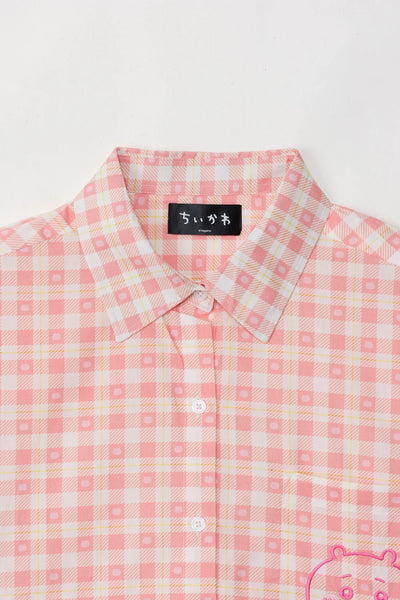 [預購] chiikawa / check pattern 格仔系列 / 格仔恤衫 / chiikawa