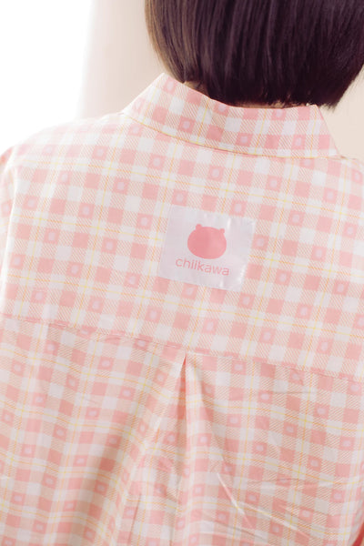 [預購] chiikawa / check pattern 格仔系列 / 格仔恤衫 / chiikawa