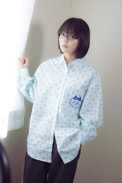 [預購] chiikawa / check pattern 格仔系列 / 格仔恤衫 / 小八