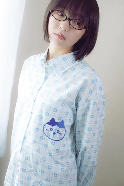 [預購] chiikawa / check pattern 格仔系列 / 格仔恤衫 / 小八