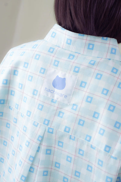 [預購] chiikawa / check pattern 格仔系列 / 格仔恤衫 / 小八