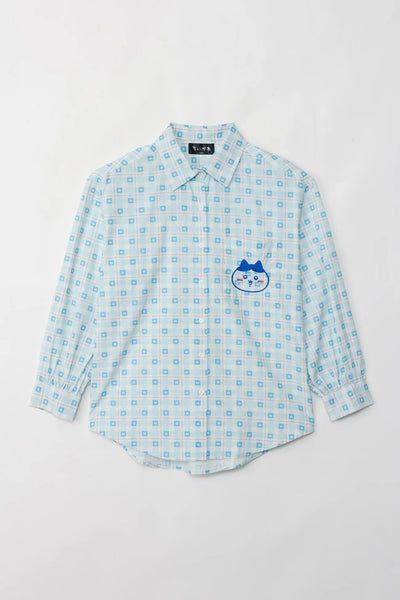 [預購] chiikawa / check pattern 格仔系列 / 格仔恤衫 / 小八