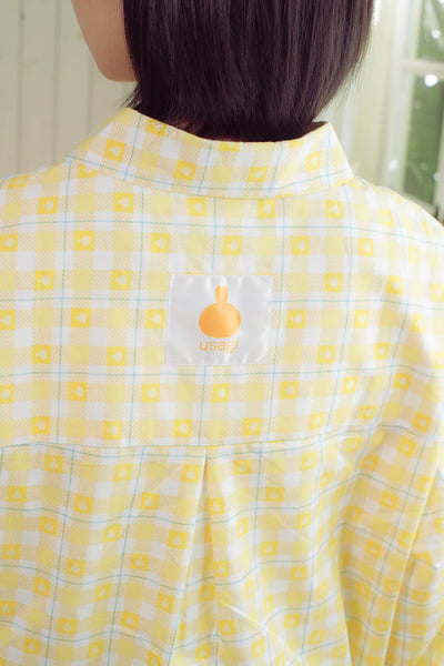 [預購] chiikawa / check pattern 格仔系列 / 格仔恤衫 /  兔兔