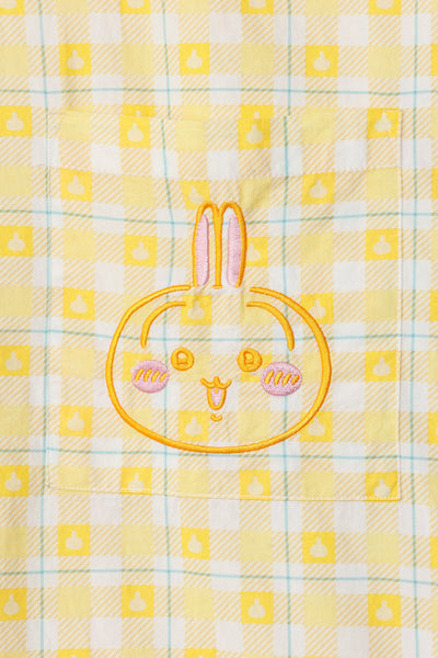 [預購] chiikawa / check pattern 格仔系列 / 格仔恤衫 /  兔兔