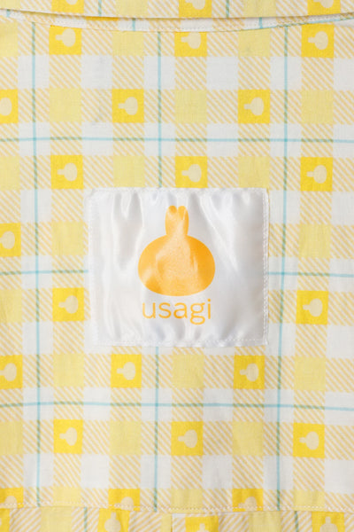 [預購] chiikawa / check pattern 格仔系列 / 格仔恤衫 /  兔兔