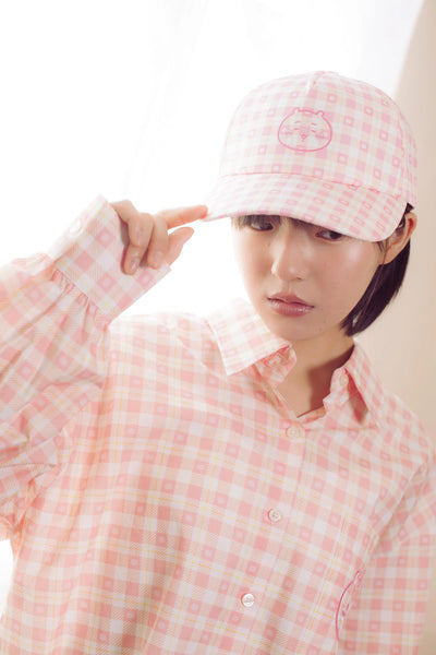 [預購] chiikawa / check pattern 格仔系列 / 棒球帽 / chiikawa