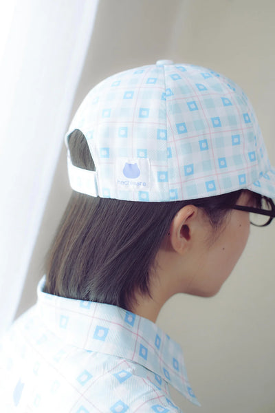 [預購] chiikawa / check pattern 格仔系列 / 棒球帽 / 小八