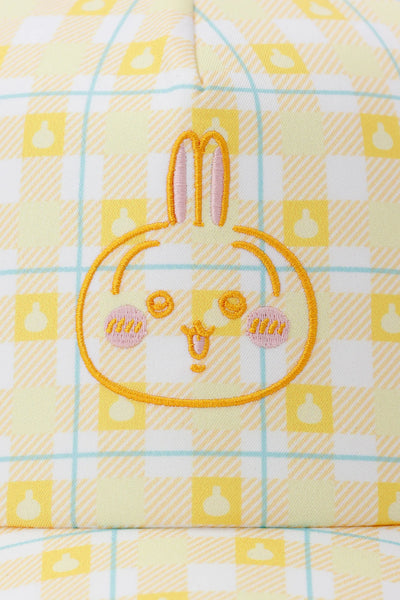 [預購] chiikawa / check pattern 格仔系列 / 棒球帽 /  兔兔