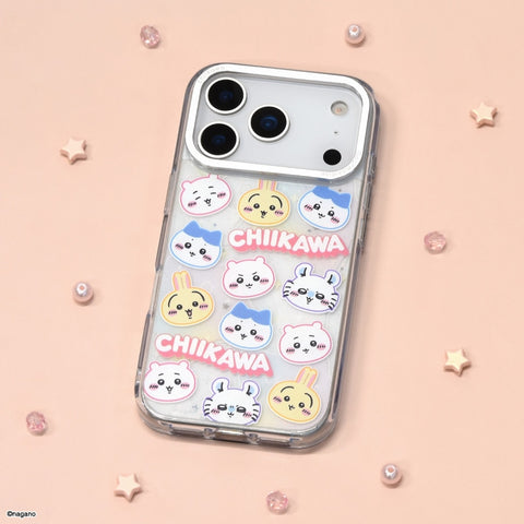 [預購] chiikawa /Camera Frame iPhone 17 Pro Case  / 大頭Pattern 款