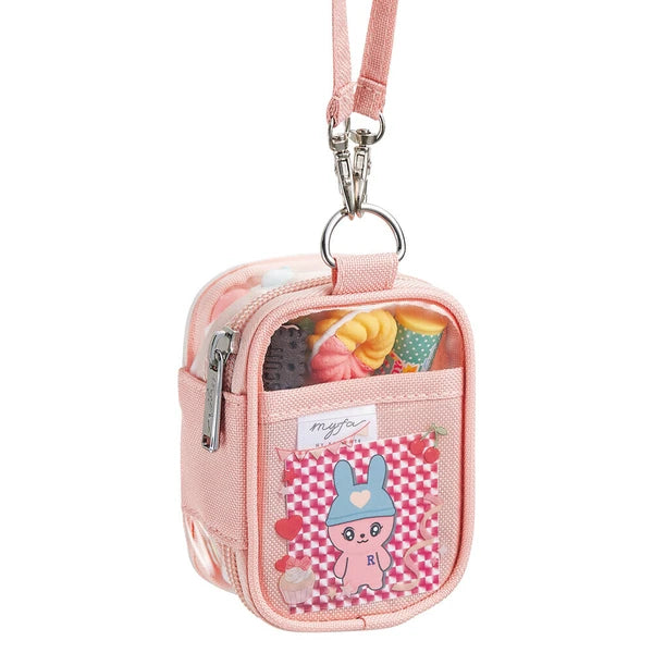 [預購] myfa/ 透明公仔掛袋 mini mini 痛袋