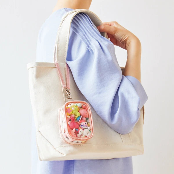 [預購] myfa/ 透明公仔掛袋 mini mini 痛袋