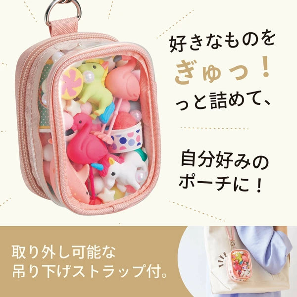 [預購] myfa/ 透明公仔掛袋 mini mini 痛袋