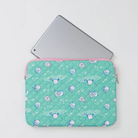 [預購] chiikawa/ 手提電腦袋 Notebook Pouch Multi Case / 除草考試 勉強中