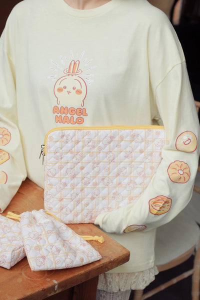 [預購] chiikawa/ 手提電腦袋 Notebook Pouch Multi Case / 兔兔 Donut