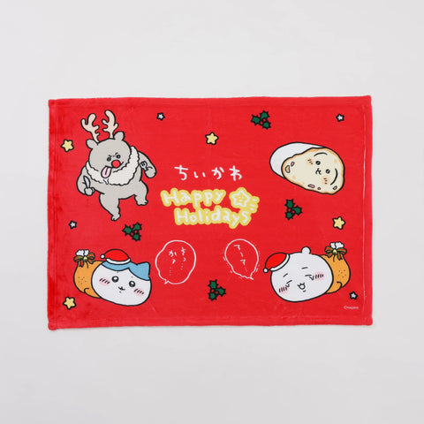 [預購] chiikawa/ Christmas Chicken 毯子