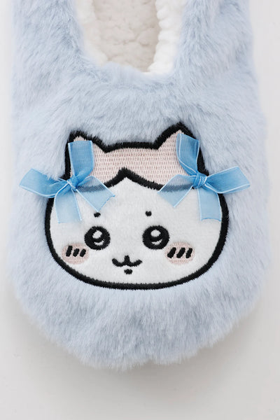 [預購] chiikawa/ Room Shoes 毛毛室內鞋 / 絲帶 小八