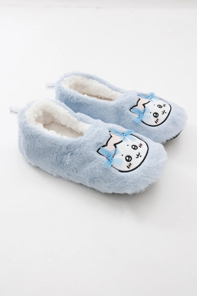 [預購] chiikawa/ Room Shoes 毛毛室內鞋 / 絲帶 小八