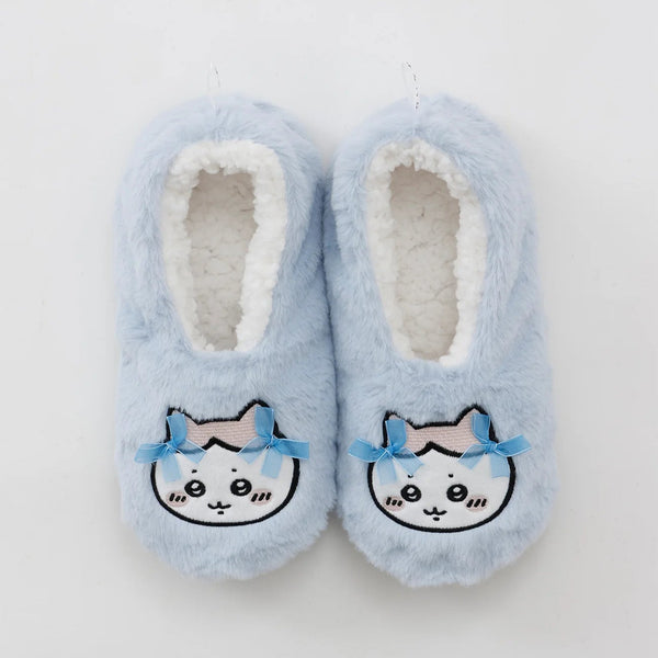 [預購] chiikawa/ Room Shoes 毛毛室內鞋 / 絲帶 小八
