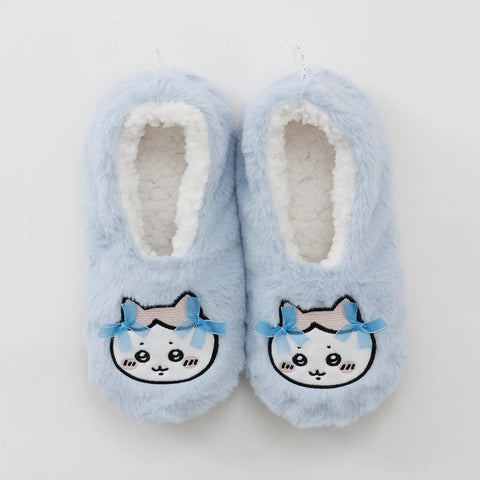 [預購] chiikawa/ Room Shoes 毛毛室內鞋 / 絲帶 小八