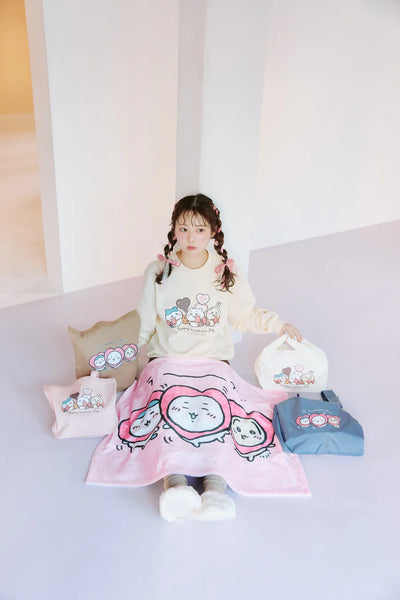 [2026情人節限定·預購] chiikawa / LOVE  eco-bag/  M Size