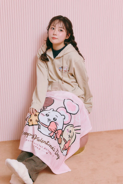 [2026情人節限定·預購] chiikawa / Happy Valentine's Day 毛氈