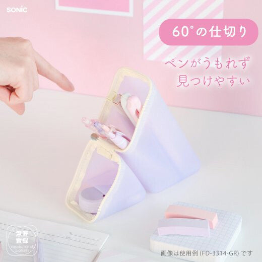 [預購] Kakusta / Puni Gummy 半透明軟糖 立式筆袋