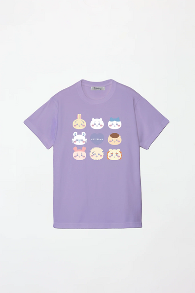 [預購] chiikawa/ PICK YOUR COLOUR 大集合 短袖Tee (12色）