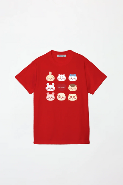 [預購] chiikawa/ PICK YOUR COLOUR 大集合 短袖Tee (12色）