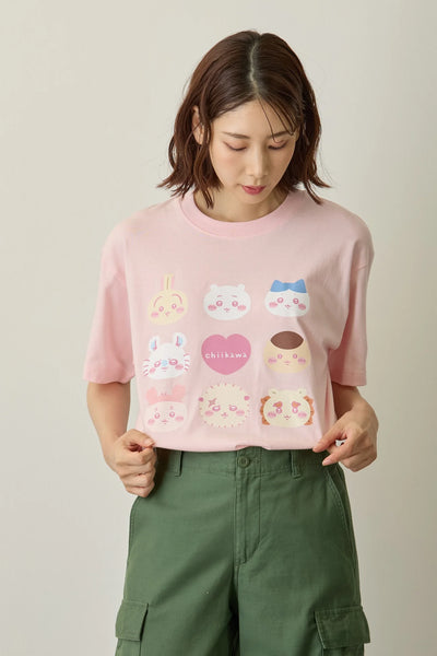 [預購] chiikawa/ PICK YOUR COLOUR 大集合 短袖Tee (12色）