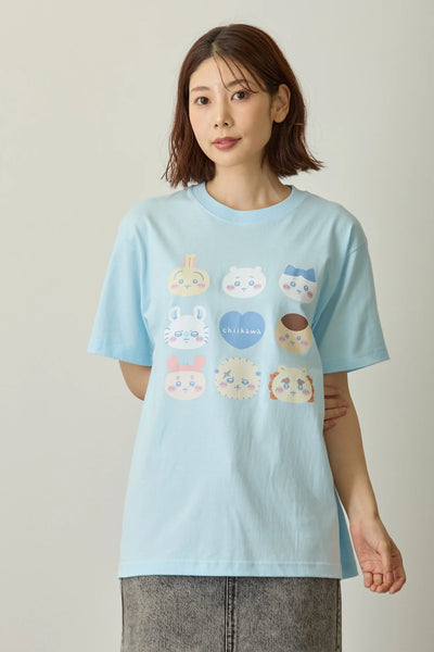 [預購] chiikawa/ PICK YOUR COLOUR 大集合 短袖Tee (12色）
