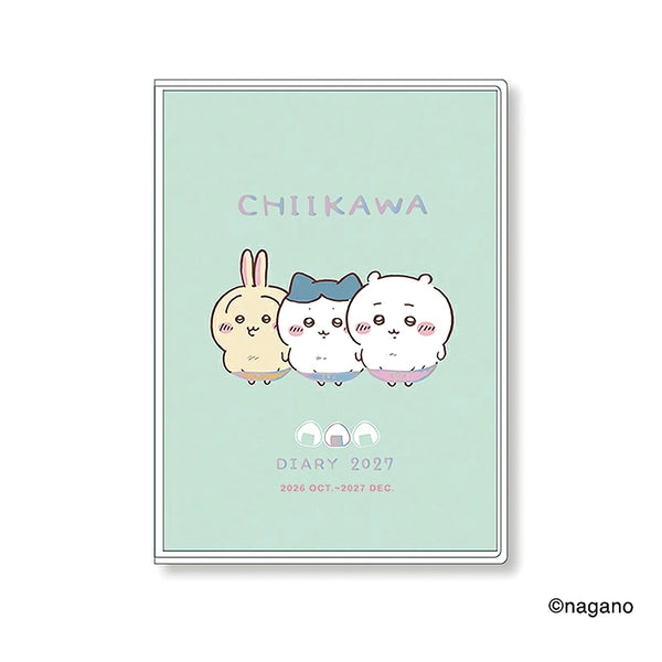 [預購] chiikawa / 2027 schedule book (B6漫畫款weekly) / 吃太多了～