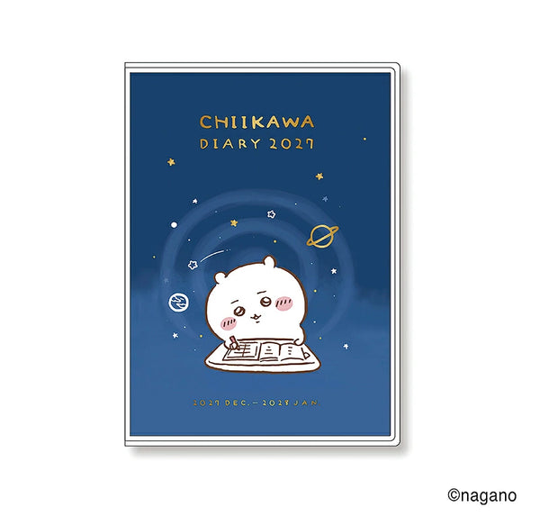 [預購] chiikawa / 2027 schedule book (B6 漫畫款monthly) / 太空