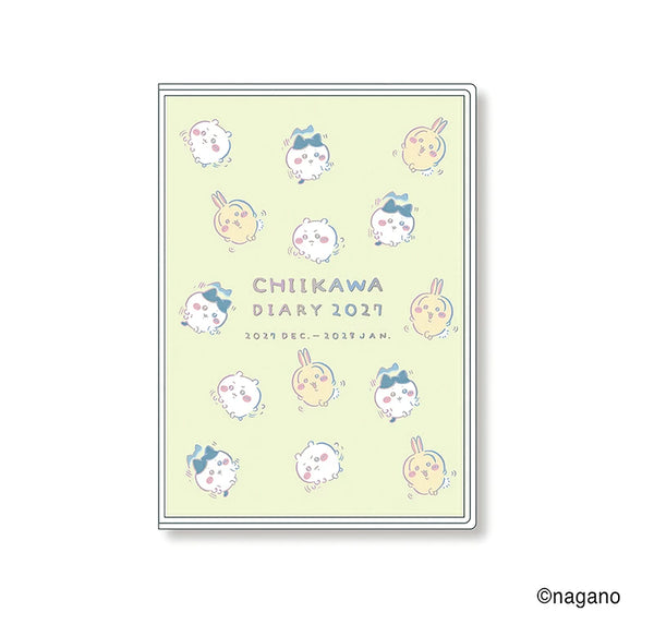 [預購] chiikawa / 2027 schedule book (A6 monthly) / 動動身體