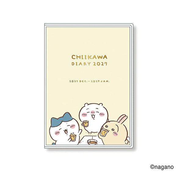 [預購] chiikawa / 2027 schedule book (A6 monthly) / 乾杯
