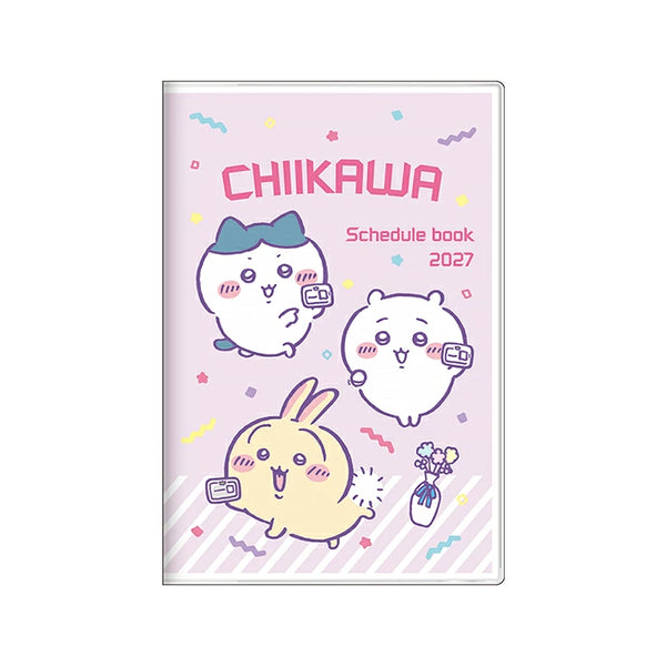 [預購] chiikawa / 2027 schedule book (B7 monthly) / 全員合格慶祝