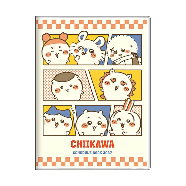 [預購] chiikawa / 2027 schedule book (A6 monthly) / 全員