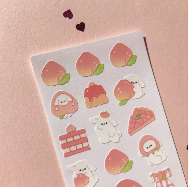 pompomroom / Peach Dog stickers 貼紙