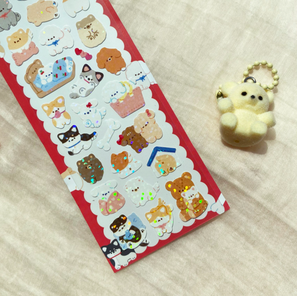 pompomroom / Our home animals stickers 貼紙