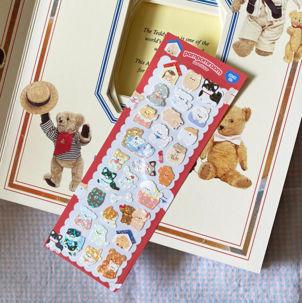 pompomroom / Our home animals stickers 貼紙