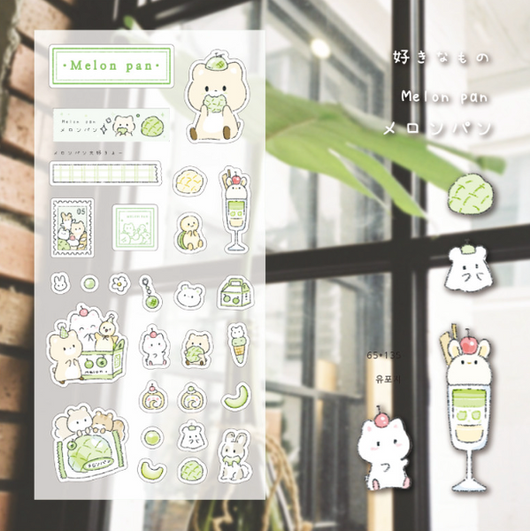 sororo/ melon pan stickers 貼紙