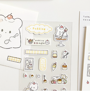 sororo/ pudding stickers 貼紙