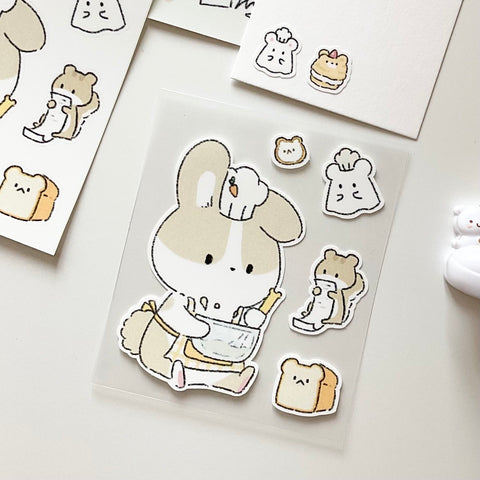 sororo/ Bread bunny sticker