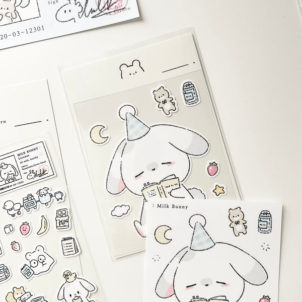 sororo/ milk bunny sticker 貼紙