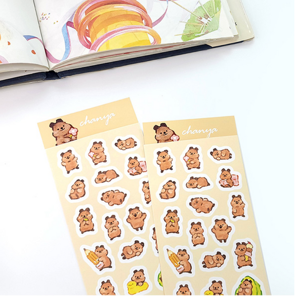 chanya/ quokka stickers 貼紙