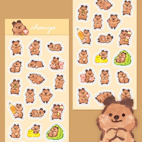 chanya/ quokka stickers 貼紙