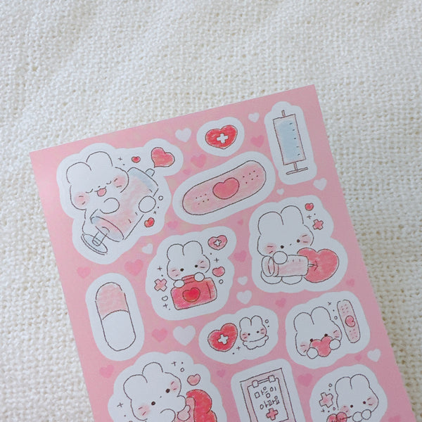 DUIM/ Heal by love stickers 貼紙