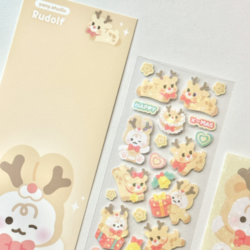 Yany Studio/ Rudolf stickers