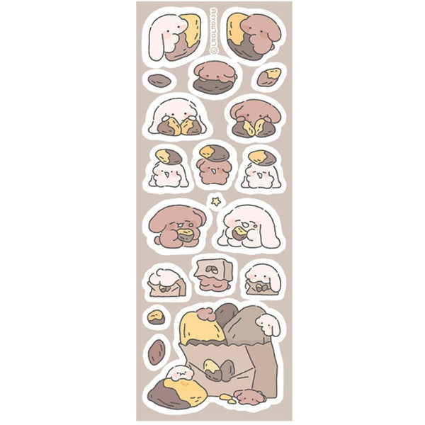 nyungnyungshop / roasted sweet potato stickers  貼紙