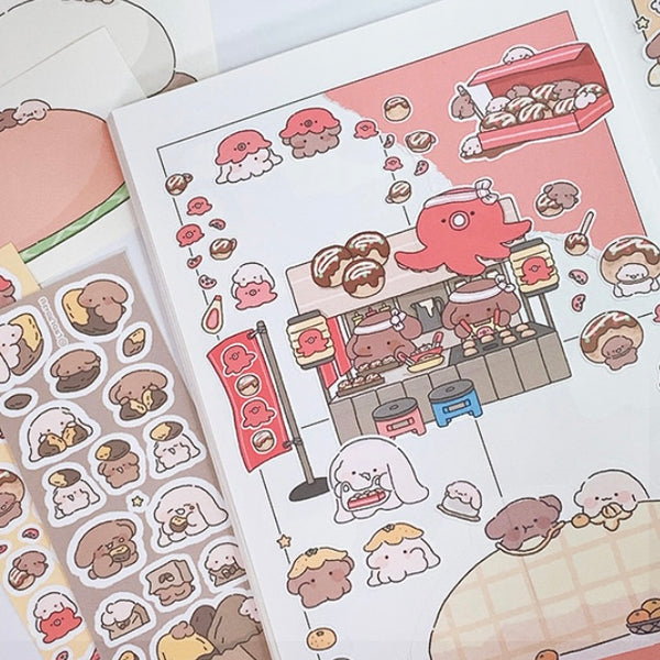 nyungnyungshop / takoyaki stickers 貼紙