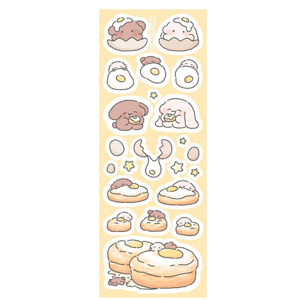 nyungnyungshop / egg bread stickers 貼紙